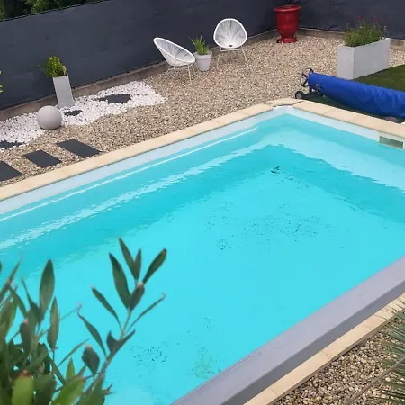 Villa Charmante Maison Lumineuse Avec Piscine, Jolie Vue *